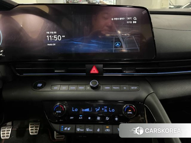 Hyundai Avante (CN7) 2021 Черный из Кореи, фото 2