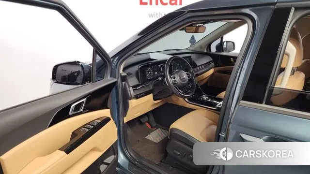 Kia Carnival 4th generation 2020 Небесно-голубой из Кореи, фото 2