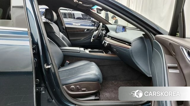 Genesis G80 (RG3) 2021 Синий нефрит из Кореи, фото 2