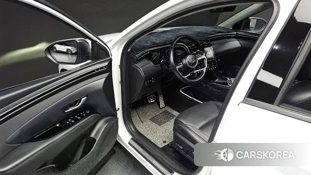 Hyundai Tucson Hybrid (NX4) 2022 Белый из Кореи, фото 2