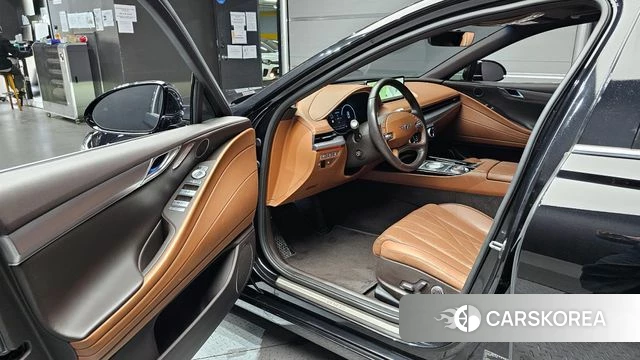 Genesis G80 (RG3) 2022 Черный из Кореи, фото 2