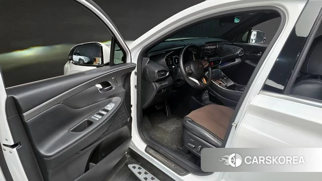 Hyundai The New Santa Fe 2021 Белый из Кореи, фото 2