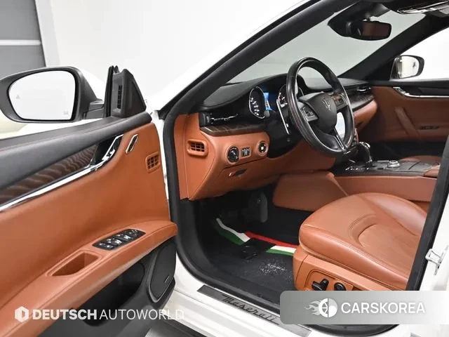 Maserati Quattroporte 2018 Белый из Кореи, фото 2