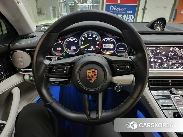 Porsche Panamera (971) 2022 Черный из Кореи, фото 2