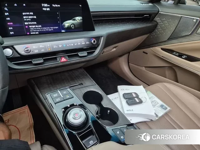 Kia K8 Hybrid 2022 Черный из Кореи, фото 2