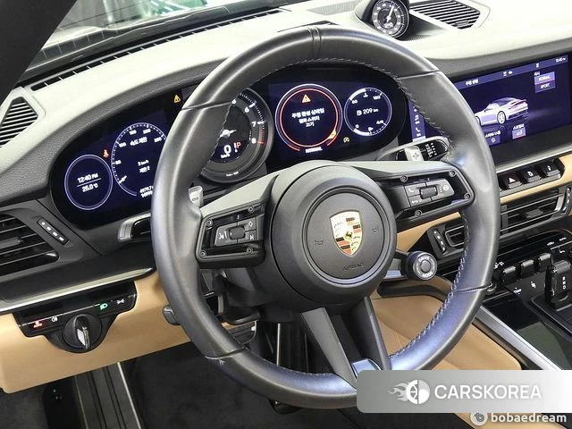 Porsche 911(992) 2020 Серебристо-серый из Кореи, фото 2
