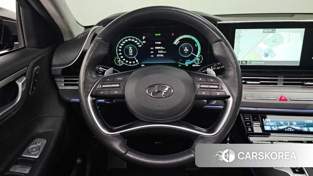 Hyundai The New Grandeur IG Hybrid 2022 Черный из Кореи, фото 2