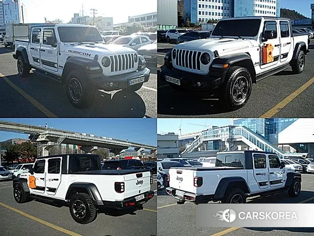 Jeep Gladiator (JT) 2022 Белый из Кореи, фото 2