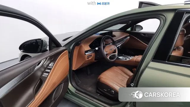 Genesis G80 (RG3) 2020 Зеленый из Кореи, фото 2