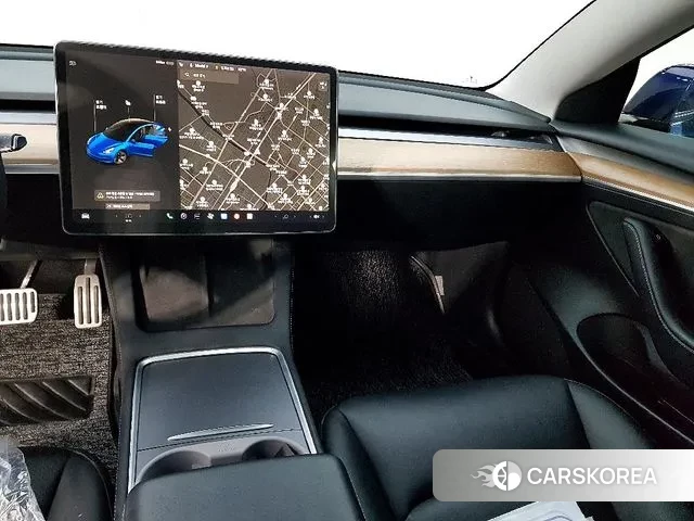 Tesla Model 3 2021 Синий из Кореи, фото 2