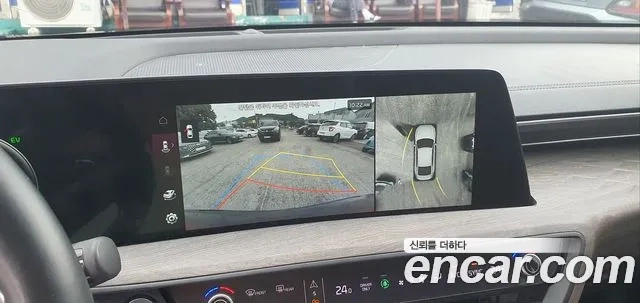 Kia K8 Hybrid 2021 Черный из Кореи, фото 2