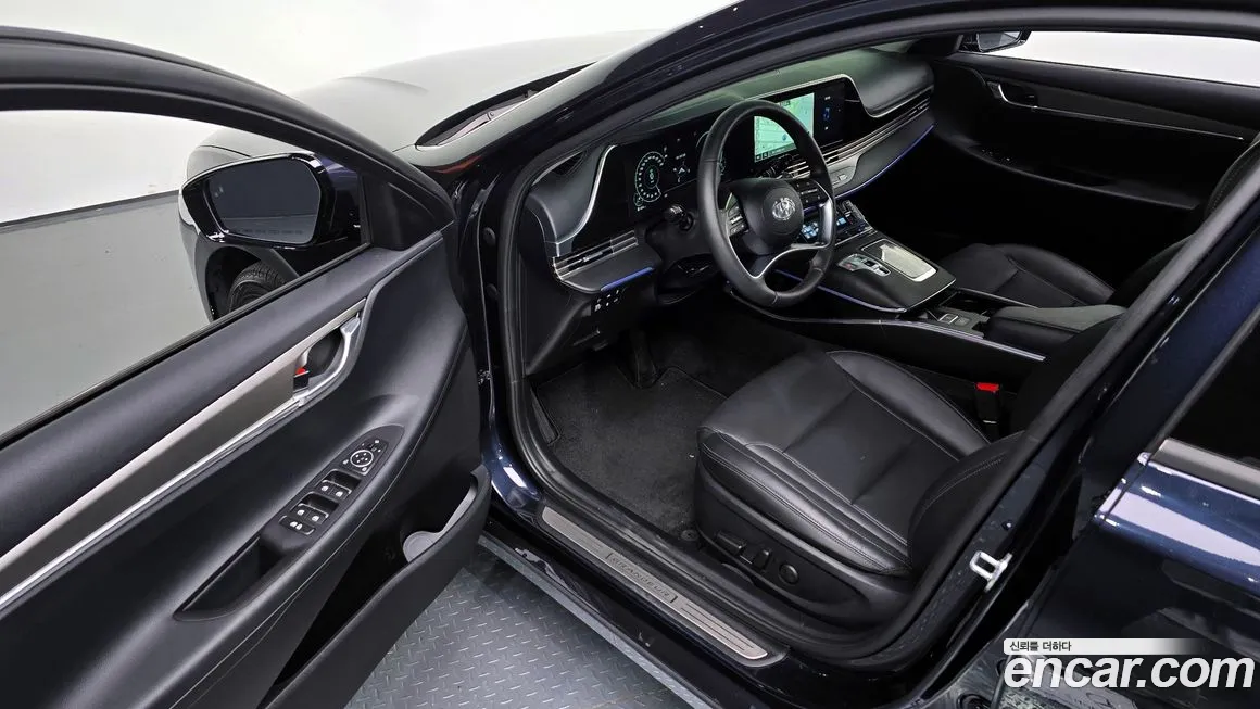 Hyundai The New Grandeur IG Hybrid 2021 Синий из Кореи, фото 2