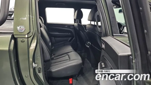 Ssangyong The New Rexton Sports Cannes 2022 Темно-зеленый из Кореи, фото 2