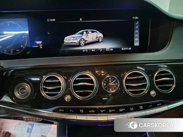 Mercedes-Benz S-Class W222 2020 Черный из Кореи, фото 2