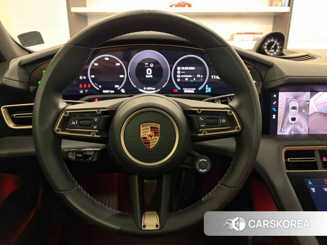 Porsche Taycan 2025 Черный из Кореи, фото 2