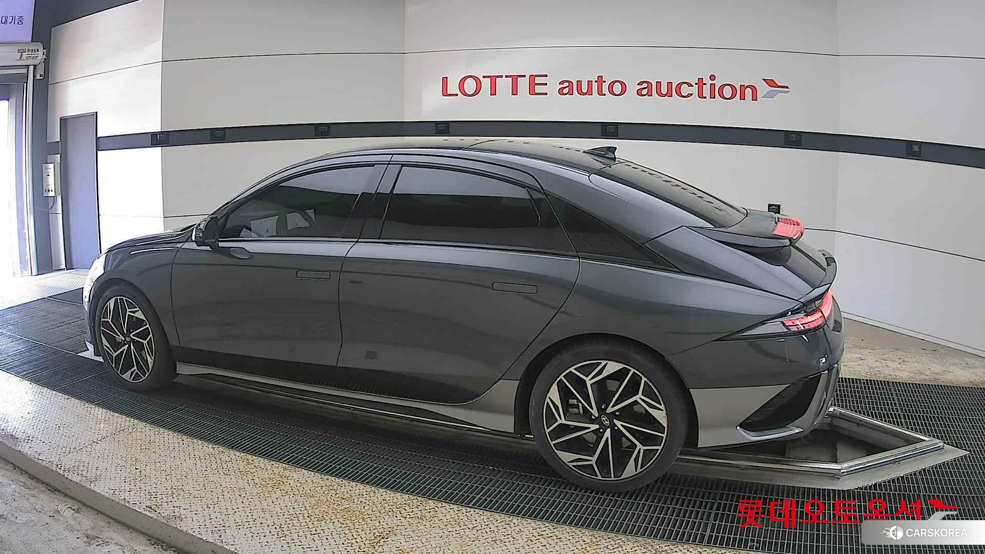 Hyundai IONIQ 6 2023 Nocturne Grey Metallic из Кореи, фото 2