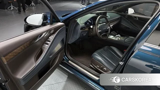 Genesis G80 (RG3) 2020 Синий из Кореи, фото 2