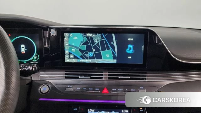 Hyundai The New Grandeur IG Hybrid 2021 Белый из Кореи, фото 2
