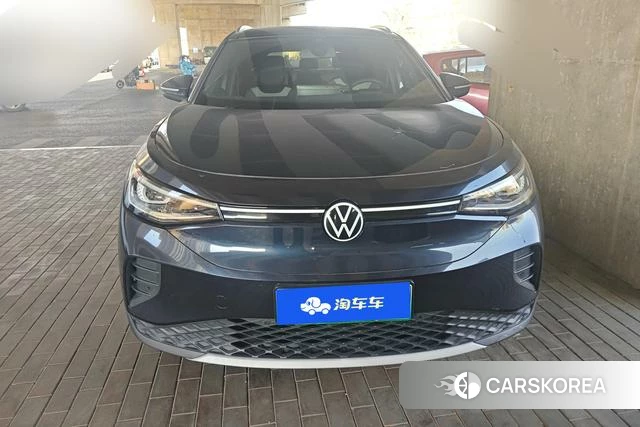 Volkswagen ID.4 CROZZ 2024 Синий из Китая, фото 2