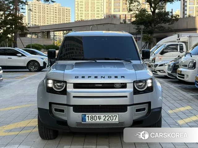 Land Rover Defender (L663) 2021 Серебряный из Кореи, фото 2