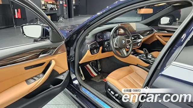 BMW 5 Series (G30) 2021 Синий из Кореи, фото 2