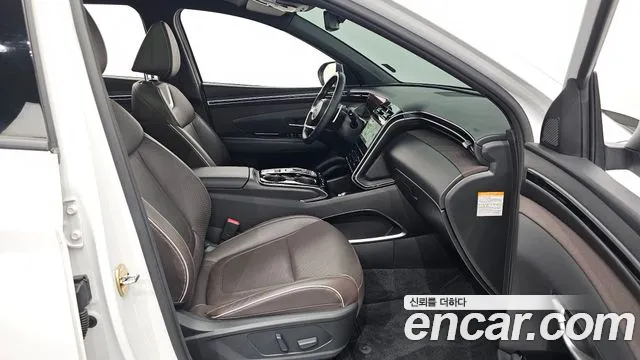 Hyundai Tucson Hybrid (NX4) 2020 Белый из Кореи, фото 2