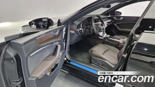 Audi A7 (4K) 2023 Черный из Кореи, фото 2