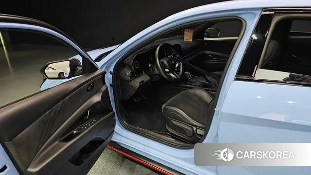 Hyundai Avante (CN7) 2022 Небесно-голубой из Кореи, фото 2