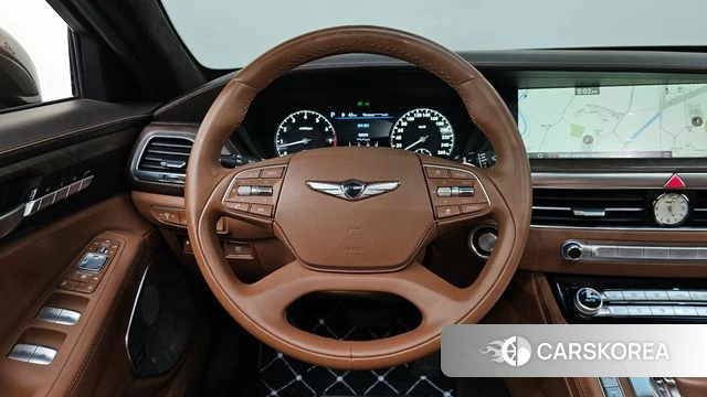 Genesis G90 2021 Коричневый из Кореи, фото 2