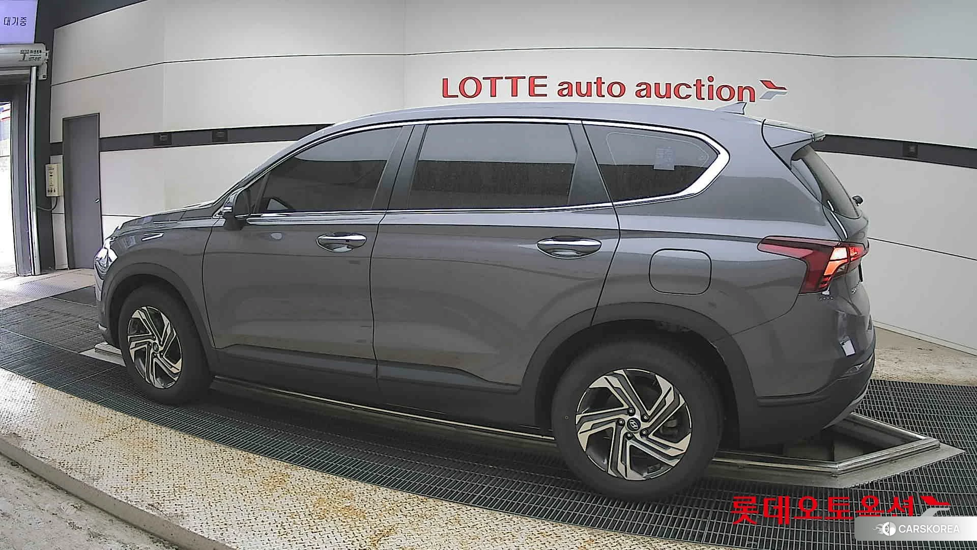 Hyundai Santa Fe 2022 Magnetic Grey Metallic из Кореи, фото 2