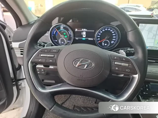 Hyundai The New Grandeur IG Hybrid 2020 Белый из Кореи, фото 2