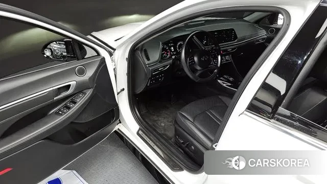 Hyundai Sonata (DN8) 2022 Белый из Кореи, фото 2