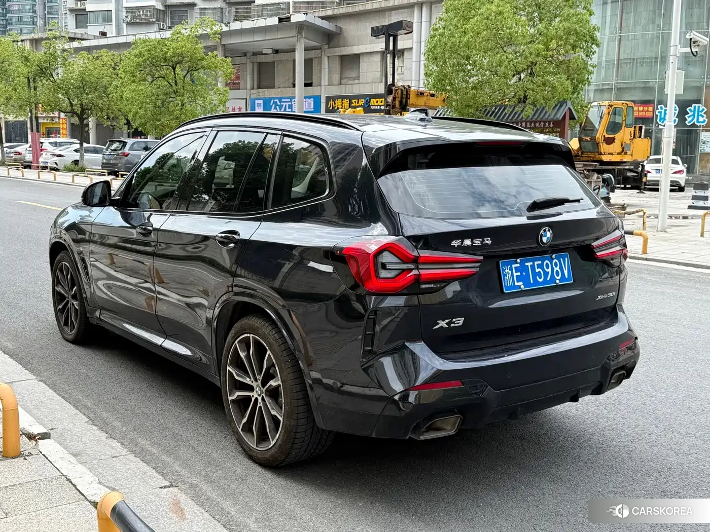 BMW X3 2024 Черный из Китая, фото 2