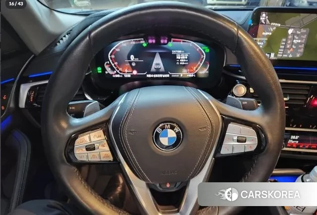 BMW 5 Series (G30) 2020 Серый из Кореи, фото 2