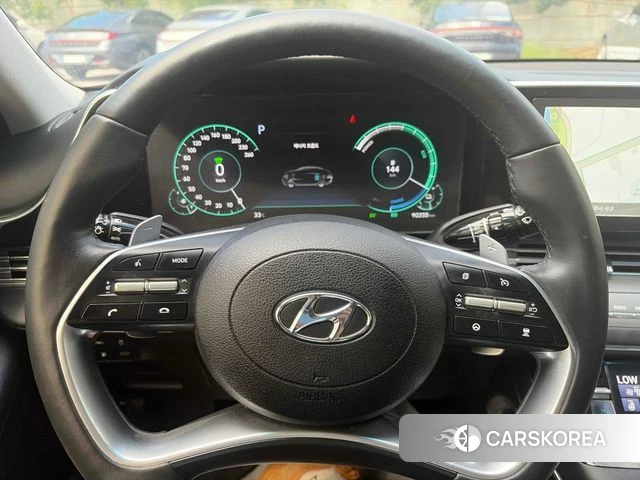 Hyundai The New Grandeur IG Hybrid 2021 Синий из Кореи, фото 2