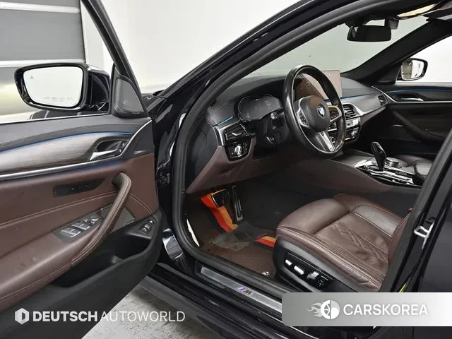 BMW 5 Series (G30) 2021 Синий из Кореи, фото 2