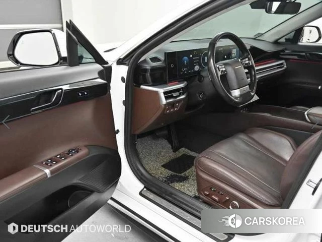 Hyundai Grandeur Hybrid (GN7) 2023 Белый из Кореи, фото 2