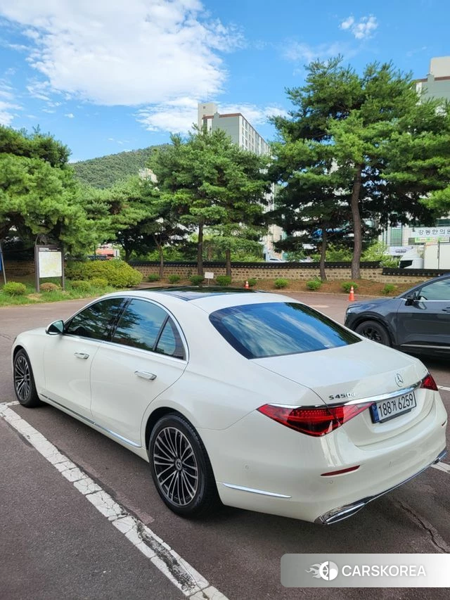 Mercedes-Benz S-Class W223 2022 Жемчужный цвет из Кореи, фото 2