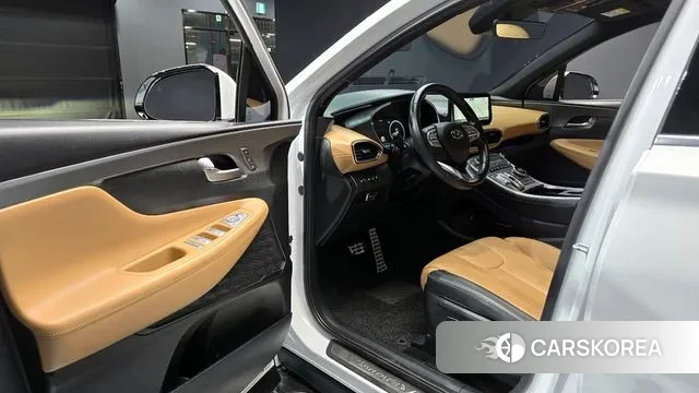 Hyundai The New Santa Fe 2021 Белый из Кореи, фото 2