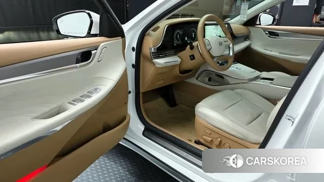 Hyundai The New Grandeur IG Hybrid 2021 Белый из Кореи, фото 2