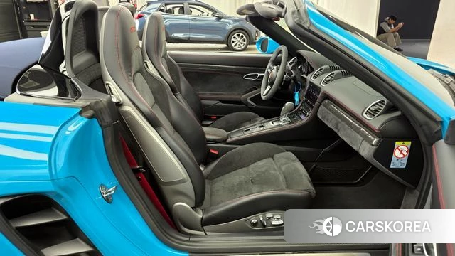 Porsche 718 Boxster 2018 Синий из Кореи, фото 2