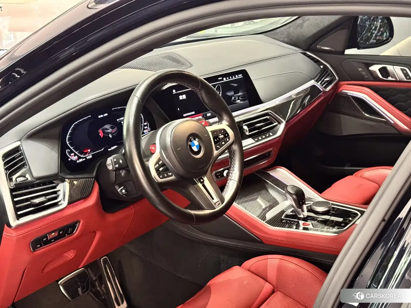 BMW X6 M 2023 Черный из Китая, фото 2