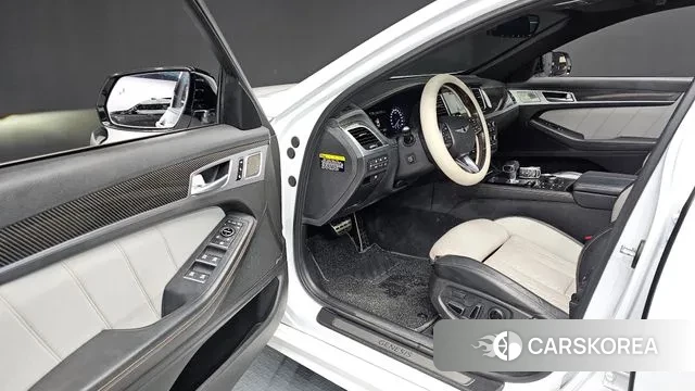 Genesis G80 2019 Белый из Кореи, фото 2