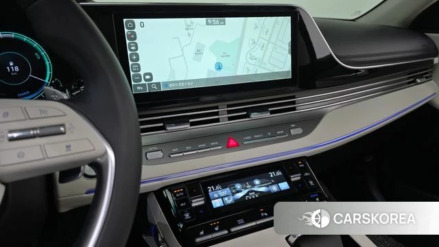 Hyundai The New Grandeur IG Hybrid 2022 Белый из Кореи, фото 2