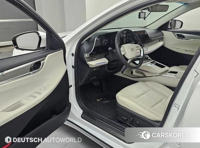 Hyundai The New Grandeur IG Hybrid 2022 Белый из Кореи, фото 2