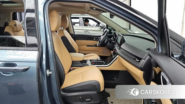 Kia Carnival 4th generation 2023 Небесно-голубой из Кореи, фото 2