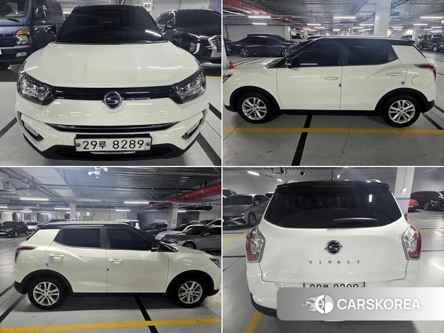 Ssangyong Tivoli Armor 2018 Белый двухцветный из Кореи, фото 2