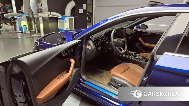 Audi A5 (F5) 2022 Синий из Кореи, фото 2