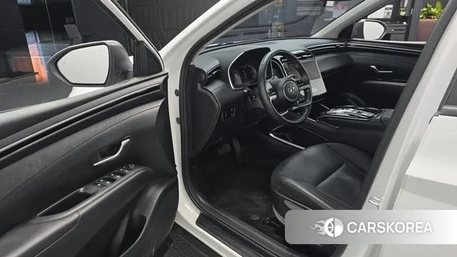 Hyundai Tucson Hybrid (NX4) 2021 Белый из Кореи, фото 2