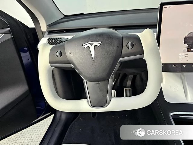 Tesla Model Y 2024 Синий из Кореи, фото 2